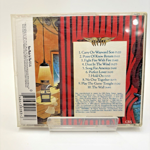 The Best of by Kansas (CD, 1984) - Picture 2 of 5